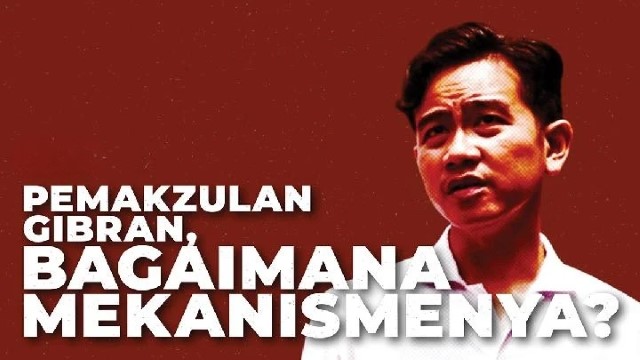 Menarik! Pengamat Beberkan Tiga Skenario Yang Bisa Buat Gibran Lengser Dari Kursi Wapres