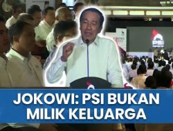 Jokowi Prediksi PSI Akan Jadi Partai Kuat dan Besar: Tidak Ada Kepemilikan Elite dan Keluarga!