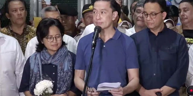 Tom Lembong Bebas: Terima Kasih Bapak Presiden..