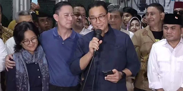 Ini Pesan Anies di Malam Kebebasan Tom Lembong