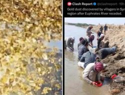 Heboh Kemunculan Bongkahan-Bongkahan Emas di Sungai Eufrat dan Nubuat Hari Kiamat Nabi Muhammad