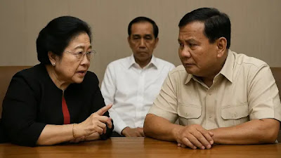 Jokowi Panik! Ditinggal Kawan Politik, Keluarga Dihantam Masalah, Prabowo dan Megawati Makin Dekat
