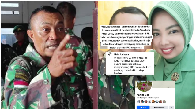 Ayah Prada Lucky Buru Akun Istri TNI yang Tuduh Anaknya Punya Kelainan Seksual: Cari Sampai Dapat!