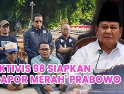 Jelang Setahun Prabowo-Gibran, Aktivis 98 Siapkan Rapor Merah dan Ultimatum Reshuffle!