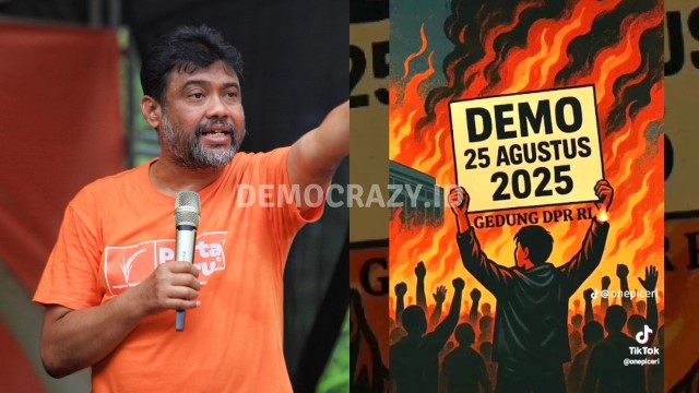 VIRAL Ajakan Demo Revolusi Rakyat Indonesia: Jumhur, Said Iqbal dan Mahasiswa Tak Mau Ikut, Kenapa?