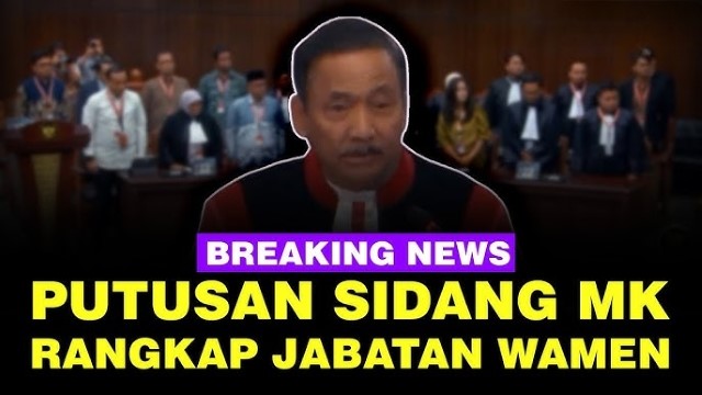 Dilarang MK, Ini Daftar Wakil Menteri Yang Rangkap Jabatan!
