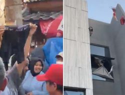 Massa Mengamuk, Pakaian Dalam Istri Ahmad Sahroni Dilempar dari Lantai 2