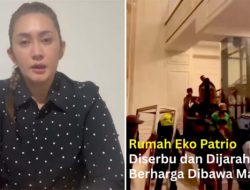 Emak-emak Usir Massa Penjarah Rumah Sahroni