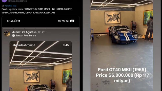Ini Harta Paling Mahal Ahmad Sahroni yang Diincar Massa, Nilainya Capai Rp 117 Miliar?