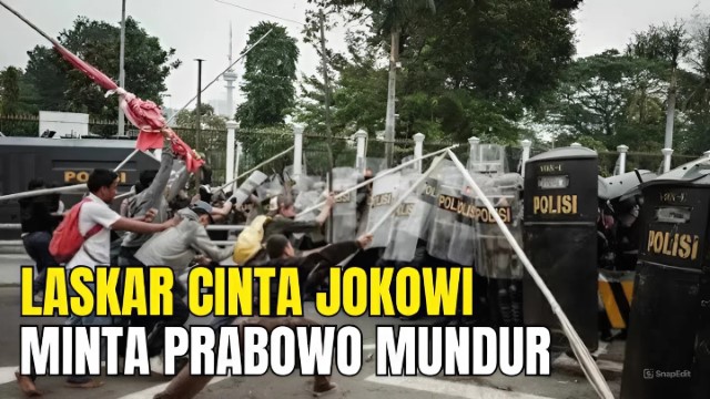 Presiden Prabowo Jadi Target Black Campaign Laskar Cinta Jokowi?