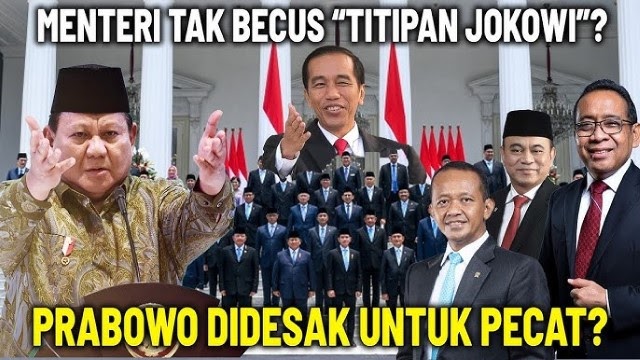 Titik Krusial! Presiden Prabowo Sudah Saatnya Berhenti Mengasuh Orang-Orang Warisan Jokowi