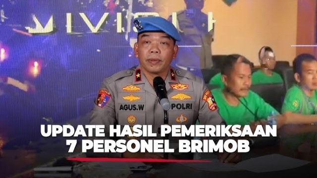 Kompolnas Cocokkan 7 Wajah Anggota Brimob Pelindas Ojol Lewat KTA: Ada Peran Pengganti?