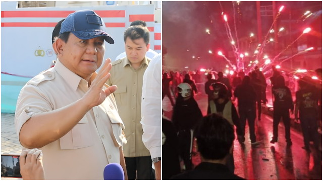 Presiden Prabowo: Ada Pihak yang Sediakan Petasan Berat dan Besar di Truk untuk Demo
