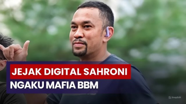 HEBOH! Kekayaan Capai Rp328 Miliar, Ahmad Sahroni Akui Sebagai Mafia BBM