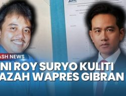 Diseret ke Meja Hijau, Roy Suryo Ungkap Sejumlah Kejanggalan Ijazah Gibran!