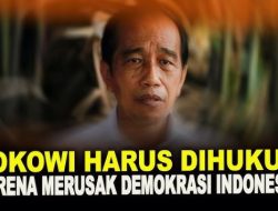 Aktivis: Demokrasi Liberal Ugal-Ugalan Jadi Jalan Jokowi Rampok Negara!