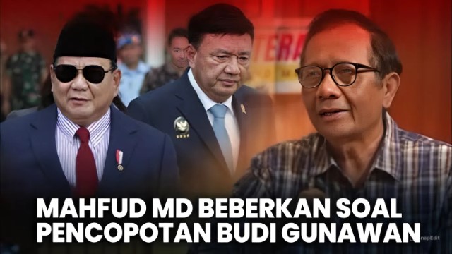 Mahfud MD Yakin Budi Gunawan Dicopot Prabowo Bukan Karena Kerusuhan, Tapi Karena Ini!