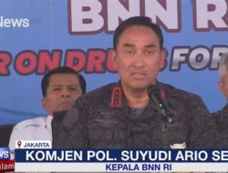 Belum Sebulan Jabat Kepala BNN, Komjen Suyudi Bongkar Jaringan Sabu Internasional