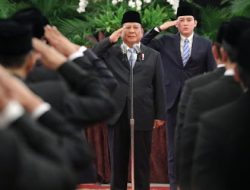 UPDATE! Prabowo Resmi Lantik 11 Pejabat: Menko Polkam Djamari Chaniago, Menpora Erick Thohir