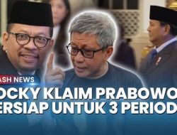 WADUH! Rocky Gerung Sentil Prabowo, Sebut Pengangkatan Qodari Blunder Besar: Sinyal Ingin 3 Periode?