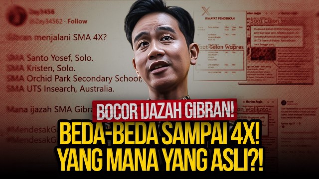 Gibran Makin Mumet! Serangan 3 Penjuru Ijazah Sang Wapres: Dituding Lulusan SD, Digugat Rp125 T, Diserbu Pakar Telematika
