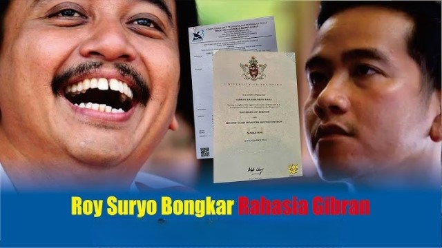 Sebut Sah Dimakzulkan, Roy Suryo Beberkan Sejumlah Dosa Fatal Ijazah Gibran!