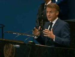 Macron: Perang Total Israel Membunuh Warga Sipil, Bukan Menghancurkan Hamas