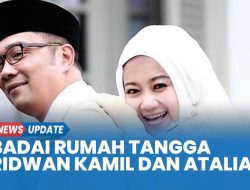 Pengacara Beberkan Kondisi Rumah Tangga Ridwan Kamil-Atalia Terkini: Mengalami Kerusakan!