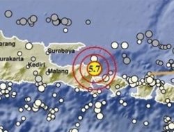 Gempa Banyuwangi Magnitudo 5,7 Terasa Sampai Bali