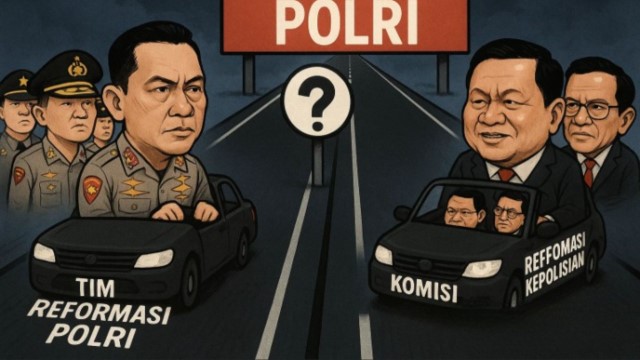 Kapolri Overlap Presiden Bentuk Tim Reformasi Polri, Pengamat Curigai Bentuk Perlawanan: Komandanku di Solo!