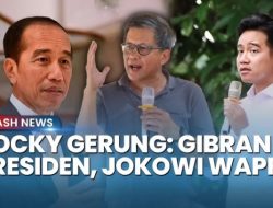 Jika Gibran Jadi Presiden, Rocky Gerung: Masalah Ijazah Jokowi-Kasus Fufufafa Selesai!
