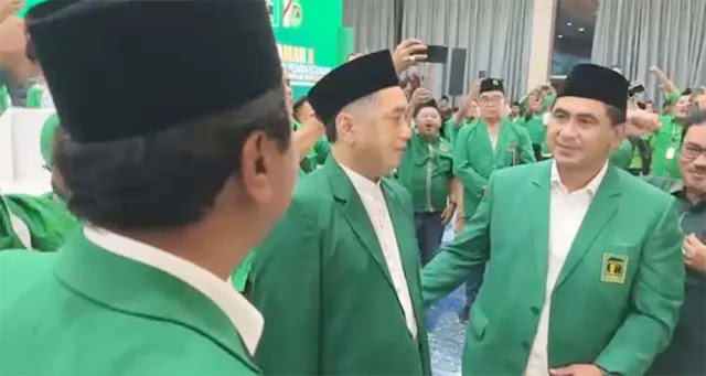 Agus Suparmanto-Taj Yasin Umumkan Terpilih Aklamasi sebagai Ketum dan Sekjen PPP