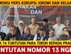 Gerakan Aksi Ummat Melawan Ketidakadilan: Menakar Korupsi  Jokowi & Keluarganya