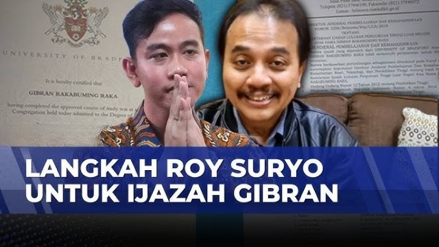 Roy Suryo: Pemakzulan Gibran Bisa Didorong Dari Kasus Ijazah!