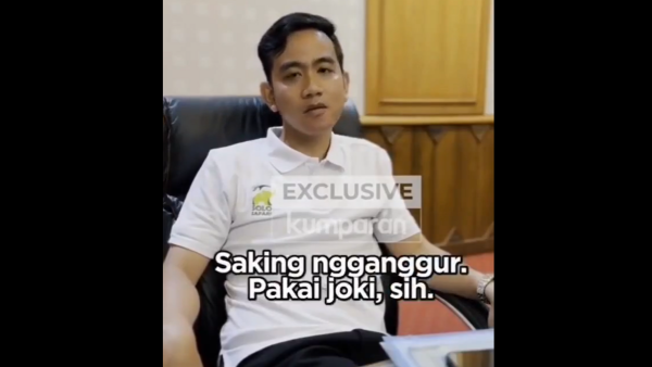 Viral Pengakuan Gibran Main Game Aja Kudu Pakai Joki, Netizen: Cari Kerja pun Dicariin Bapak