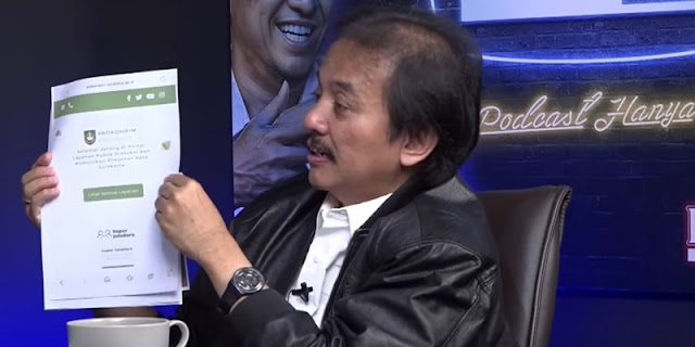 Roy Suryo: Pemakzulan Gibran Tergantung Keberanian Kemendikdasmen