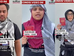 Global Sumud Flotilla Ditahan, Sejumlah Aktivis Malaysia Unggah Video SOS Diculik Israel