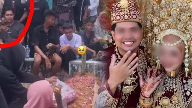 Gilang Berduka, Paksa Hadir ke Pemakaman Cindy Usai Bulan Madu Berujung Maut