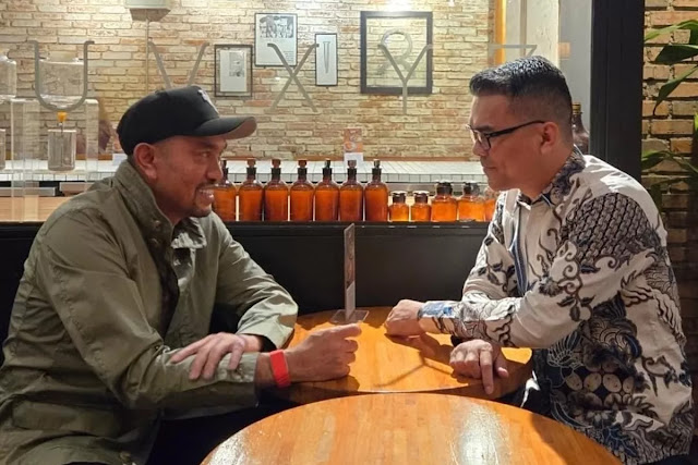 Ahmad Sahroni Didekati PSI? Usai Lama Tak Terdengar, Ngobrol Serius Bareng Bro Ron!