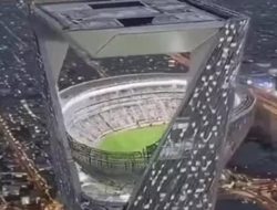 Stadion Langit NEOM: Fakta Mencengangkan di Balik Stadion Gantung 350 Meter untuk Piala Dunia 2034