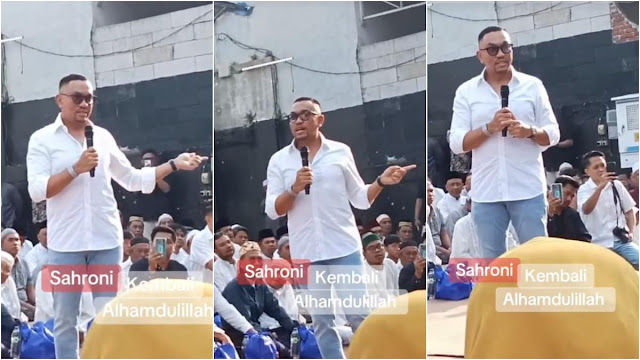 Ahmad Sahroni Jatuh dari Plafon Saat Rumah Dijarah Massa, Kolor Saya Sampai Diambil!