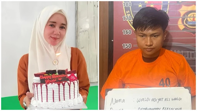Mengerikan! Motif Cinta Segitiga di Balik Pembunuhan Sadis Dosen Erni oleh Bripda Waldi