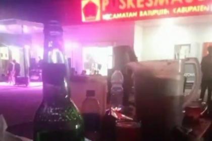 Viral! Pesta Miras dan Dugem di Halaman Puskesmas, Dinkes Buka Suara Soal Fakta Mengejutkan Ini