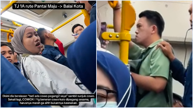 Viral! Aksi Mesum di Bus TransJakarta: Pelaku Masturbasi di Tengah Penumpang Ramai Akhirnya Ditangkap