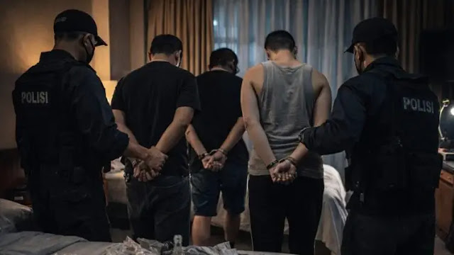 Gerebekan Pesta Narkoba di Hotel Bengkalis: 3 Oknum Polisi Tertangkap Basah!