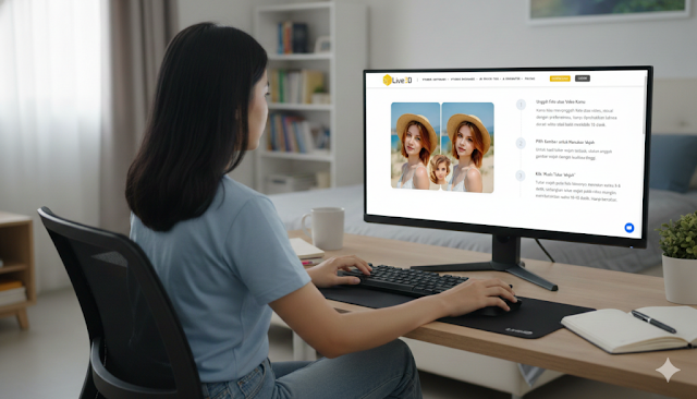 Live3D AI Face Swap: Tukar Wajah di Video & Foto Gratis, Tanpa Login & Watermark!