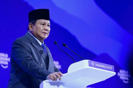 Prabowo di WEF 2026 Tantang Pengusaha Nakal: Yang Berani Suap, Akan Terkejut!