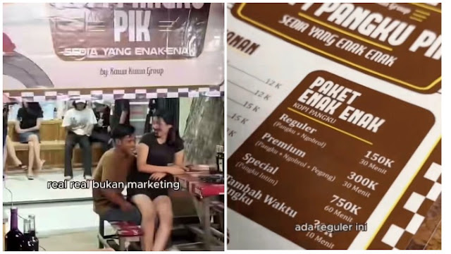 Menu Viral Kopi Pangku PIK: Paket Enak-Enak Rp 150 Ribu Hingga Rp 750 Ribu, Apa Saja Isinya?