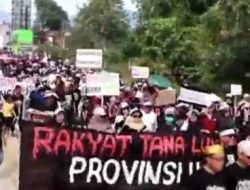 Lumpuh Total! Jalan Trans Sulawesi Diblokade Demo Luwu Raya, Ekonomi 4 Wilayah Terhenti