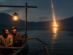 Meteor Jatuh di Danau Maninjau? Ternyata Ini Fakta yang Diumumkan Polisi!